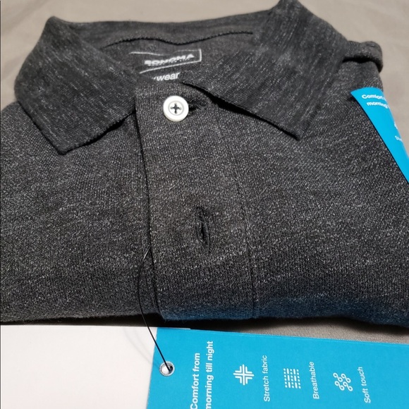 Sonoma size S Men’s Collar polo shirt - Picture 3 of 5